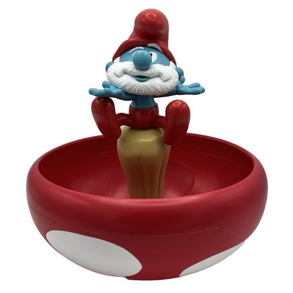 Smurfs Movie 2025 Regal Cinema Papa Smurf Mushroom Popcorn Bucket - Picture 2 of 9